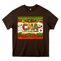 Chocolate Brown CMA Certified Medical Assistant Heavy Core Tee - Zillion Design Studio