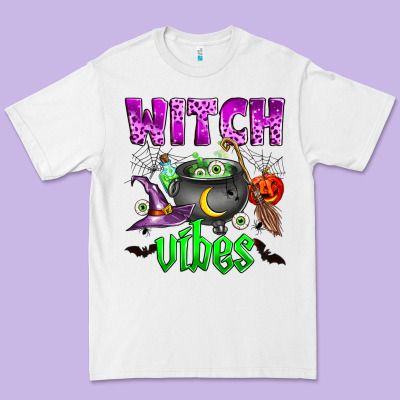 Witch Vibes Premium Tee Designed By Zillion Design Studio