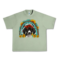 Oil Green german shorthaired pointer western rainbow Urban Heavy Tee - Artiststas