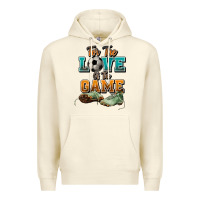 Sandshell For the love of the game Soccer Premium Hoodie - NancyCooperArtShop