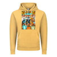 Vintage Mustard fall farm tractor air freshener Vintage Hoodie - Artiststas