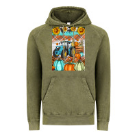 Vintage Olive fall farm tractor air freshener Vintage Hoodie - Artiststas