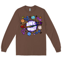 Chestnut safe space Long Sleeve Tee - MaliasSmallBusiness