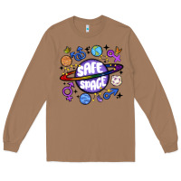 Toasted Coconut safe space Long Sleeve Tee - MaliasSmallBusiness