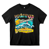 Black whatever float your boat Heavy Core Tee - texasbilliewilder