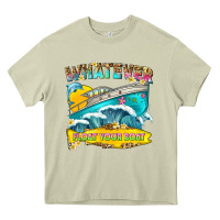 Mossy whatever float your boat Heavy Core Tee - texasbilliewilder
