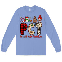 Colony Blue pct patient care technician  christmas Long Sleeve Tee - JahusDesignShop