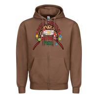 Chestnut merry christmas shitter s full Zipper Hoodie - MaliasSmallBusiness