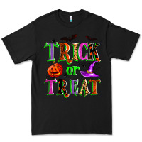 Black trick or treat Premium Tee - Zillion Design Studio