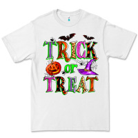 White trick or treat Premium Tee - Zillion Design Studio