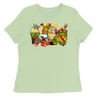 Matcha lunch lady coffee cups Ladies Tee - Zillion Design Studio
