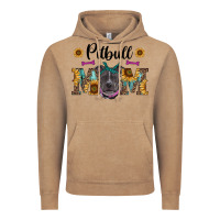 Vintage Coffee western pitbull mom Vintage Hoodie - RanaPortraitStore