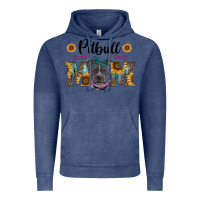 Vintage Denim western pitbull mom Vintage Hoodie - RanaPortraitStore