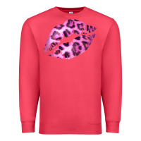 Cardinal Pink Leopard Lips Premium Sweatshirt - Bettercallsaul