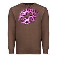 Chestnut Pink Leopard Lips Premium Sweatshirt - Bettercallsaul
