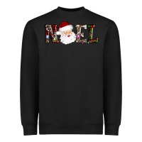 Black noel santa Heavyweight Sweatshirt - AdoDesignShop