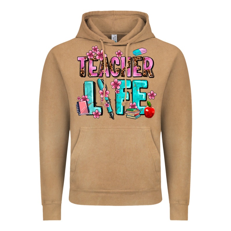 Teacher Life Vintage Hoodie by AdoDesignShop | Teevron