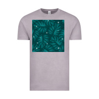 Vintage Zinc Tropical  Leaves Seamless Pattern Vintage Tee - BundleAndBundleShop
