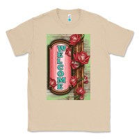 Mushroom Western Red Roses Welcome Classic Tee - LillyAllenDesigns