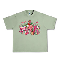 Oil Green pink christmas teeth Urban Heavy Tee - AdoDesignShop