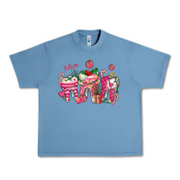 Pebble Blue pink christmas teeth Urban Heavy Tee - AdoDesignShop