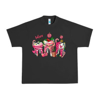 Pigment Black pink christmas teeth Urban Heavy Tee - AdoDesignShop