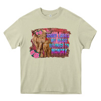Mossy sorry ladies my heart belongs to mommy highland cow and calf Heavy Core Tee - RanaPortraitStore