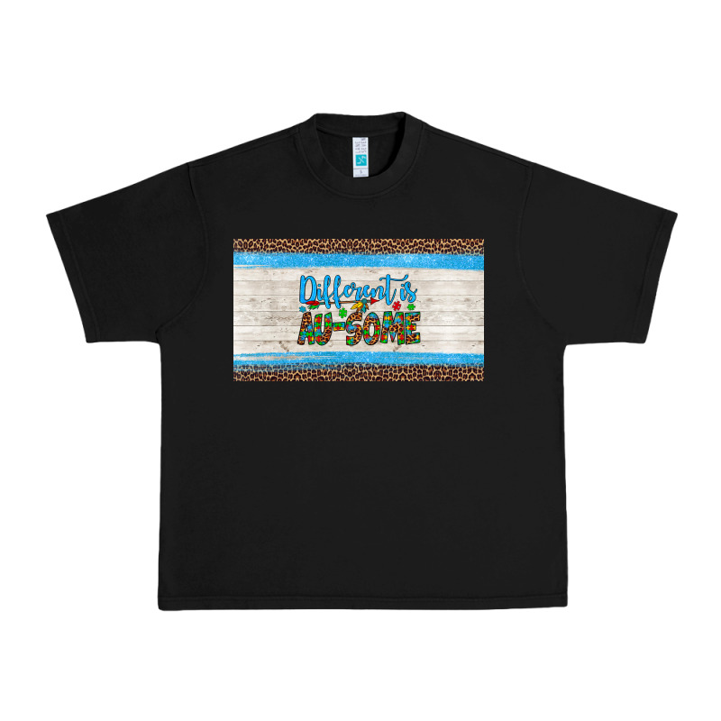 Different Is Ausome Autism  Cup Urban Heavy Tee by Artiststas | Teevron
