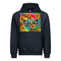 Navy Mom rainbow sunflower Urban Hoodie - CowGirlArtShop