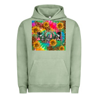 Pigment Oil Green Mom rainbow sunflower Urban Hoodie - CowGirlArtShop
