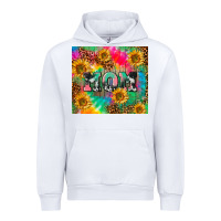White Mom rainbow sunflower Urban Hoodie - CowGirlArtShop