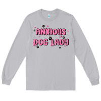 Moon Dust anxious dog lady Long Sleeve Tee - MaliasSmallBusiness