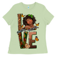 Matcha love melanin Ladies Tee - texasbilliewilder