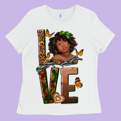 Ladies Tee love melanin