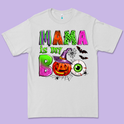Mama Is My Boo Premium Tee Designed By Zillion Design Studio