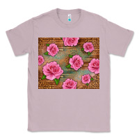 Lilac Western Pink Roses Classic Tee - LillyAllenDesigns