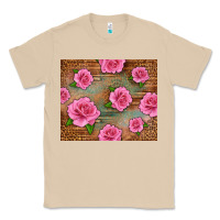 Mushroom Western Pink Roses Classic Tee - LillyAllenDesigns