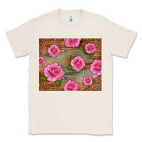 Natural Western Pink Roses Classic Tee - LillyAllenDesigns
