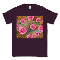 Plum Western Pink Roses Classic Tee - LillyAllenDesigns