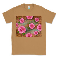 Toasted Coconut Western Pink Roses Classic Tee - LillyAllenDesigns