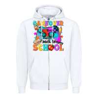 White game over back to school Zipper Hoodie - NancyCooperArtShop
