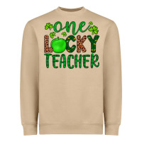 Mushroom one lucky teacher Heavyweight Sweatshirt - Artiststas