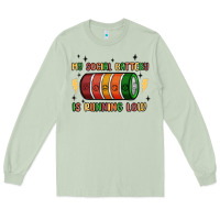 Matcha social battery Long Sleeve Tee - MaliasSmallBusiness