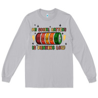 Moon Dust social battery Long Sleeve Tee - MaliasSmallBusiness