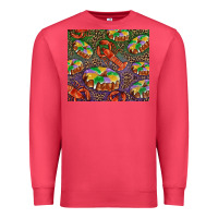 Cardinal mardi gras king cake and crawfish Premium Sweatshirt - RanaPortraitStore