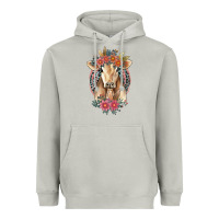 Moon Dust flower cow Heavyweight Hoodie - Jasminsmagicworld