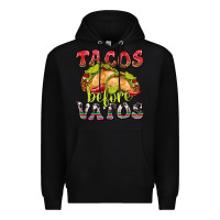 Black Tacos Before Vatos Premium Hoodie - texasbilliewilder