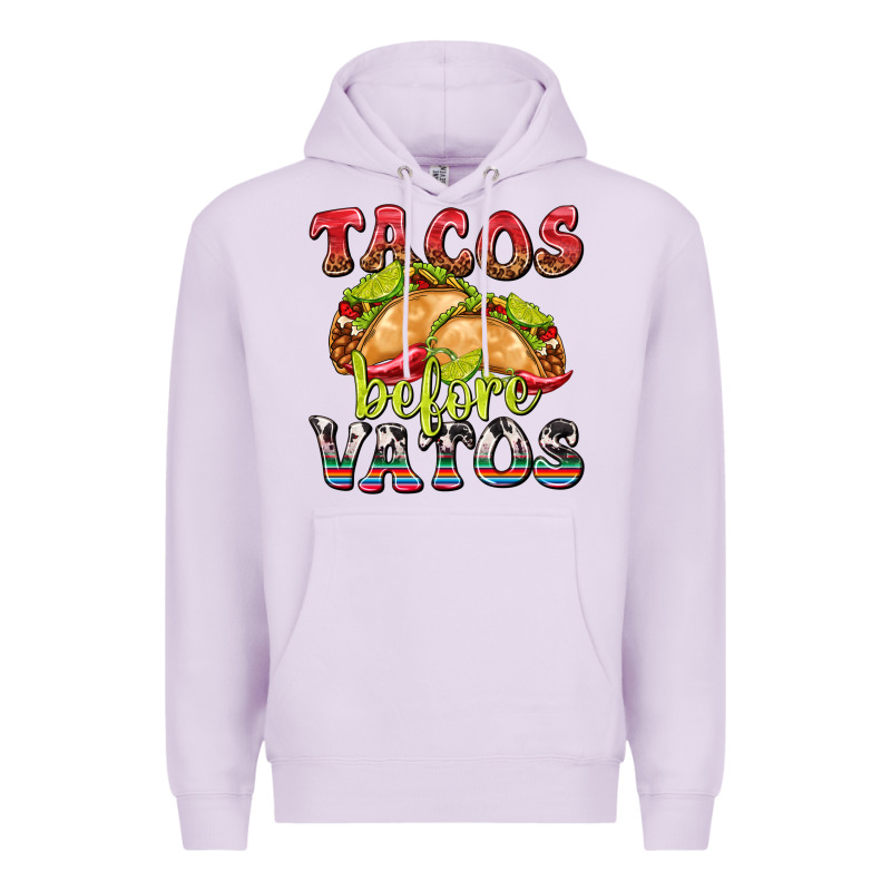 Tacos Before Vatos Premium Hoodie by texasbilliewilder | Teevron