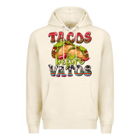 Tofu Tacos Before Vatos Premium Hoodie - texasbilliewilder