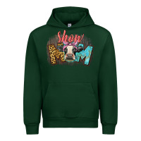 Forest Green Show mom cow Urban Hoodie - CowGirlArtShop